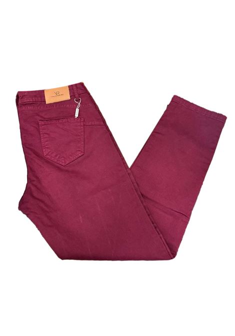 SKINNY-FIT GABARDINE TROUSERS VALENTINA RIO | Trousers | V3253/04341